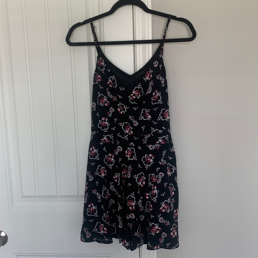 Express floral romper skort